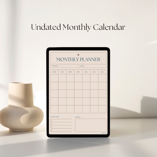 Journii Productivity Planner (7-Page Digital Download)
